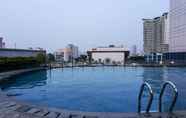 Swimming Pool 4 Homey and Minimalist Studio Room Apartment at GP Plaza By Travelio