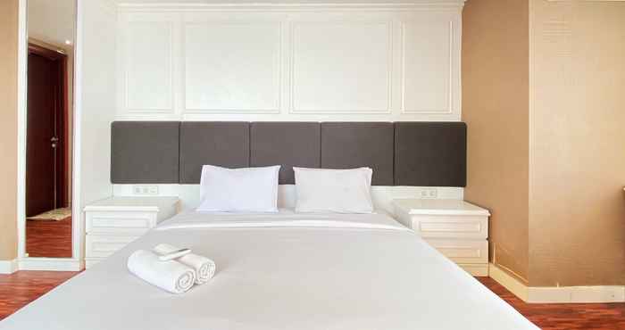 Bedroom Spacious 1BR at Tamansari Tera Residence Apartment By Travelio