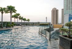 Swimming Pool 7 Elegant and Homey 2BR Apartment at GP Plaza By Travelio