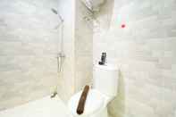 In-room Bathroom Minimalist Designed 2BR Apartment at Grand Asia Afrika By Travelio