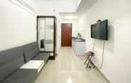 Common Space 2 Restful and Tidy Studio Apartment at Sayana Bekasi By Travelio