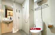 In-room Bathroom 3 Comfy Studio Apartment at Gateway Park LRT City Bekasi By Travelio