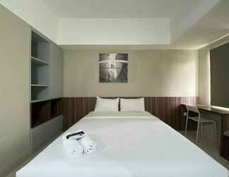 Bedroom 2 Fancy Studio at Gateway Park LRT City Bekasi Apartment By Travelio