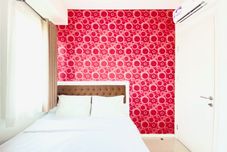 Bedroom Luxurious 3BR Apartment at Parahyangan Residence By Travelio