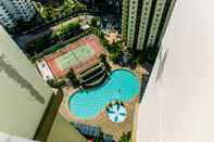 Swimming Pool Spacious and Nice 2BR at Mediterania Palace Residence Apartment By Travelio