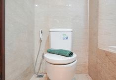 In-room Bathroom 6 Elegant and Comfy 2BR Apartment with Private Lift at Menteng Park By Travelio