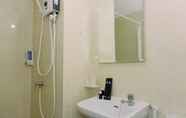 In-room Bathroom 4 Fancy and Simply 1BR at M-Town Residence Apartment By Travelio