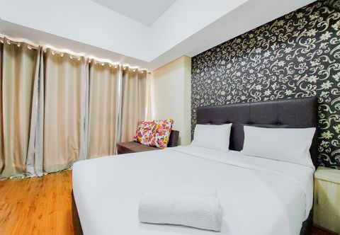 Phòng ngủ Comfortable and Simply Studio Room Apartment Casa de Parco By Travelio