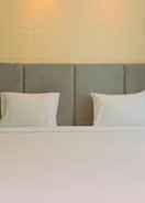 BEDROOM Fancy and Nice 1BR Apartment at Brooklyn Alam Sutera By Travelio