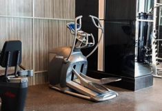 Fitness Center 5 Fancy and Nice 1BR Apartment at Brooklyn Alam Sutera By Travelio