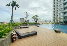 Swimming Pool 5 Simply Designed Studio Apartment at Daan Mogot City By Travelio