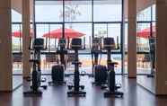 Fitness Center 7 Nice and Comfort 2BR Apartment at Osaka Riverview PIK 2 By Travelio