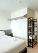 BEDROOM Enjoy Living Studio Room Apartment at High Floor Grand Kamala Lagoon By Travelio