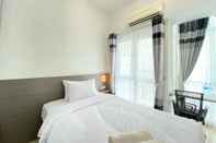 Bedroom Comfy Studio Apartment at Taman Melati Jatinangor By Travelio