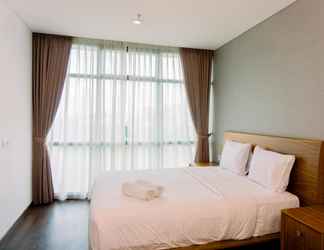 Bedroom 2 Spacious 3BR Veranda Residence Apartment at Puri By Travelio