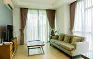 Lobby 3 Spacious 3BR Veranda Residence Apartment at Puri By Travelio