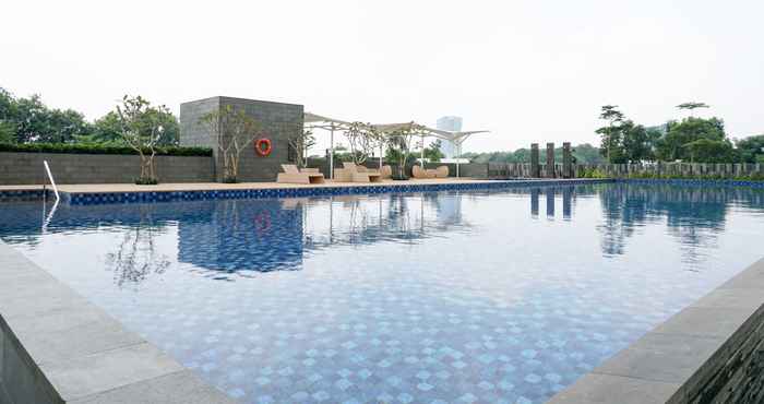 Swimming Pool Spacious and Elegant 3BR at Ciputra International Apartment By Travelio