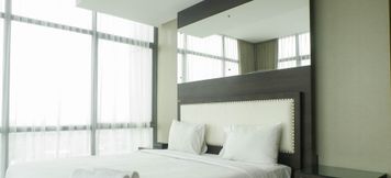 Bedroom 3 Vibrant Luxurious 2BR at Aryaduta Residence Apartment Surabaya Connected to Mall By Travelio