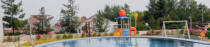 Swimming Pool 4 Elegant and Homey Studio Amazana Serpong Apartment By Travelio