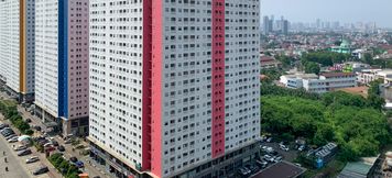 Exterior 6 Comfortable and Modern Look 2BR Green Pramuka City Apartment By Travelio