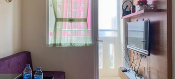 Lobby 5 Comfortable and Modern Look 2BR Green Pramuka City Apartment By Travelio
