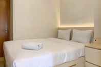 Bedroom Elegant and Lavish 1BR at The Mansion Kemayoran Apartment By Travelio