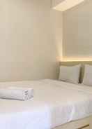 BEDROOM Elegant and Lavish 1BR at The Mansion Kemayoran Apartment By Travelio