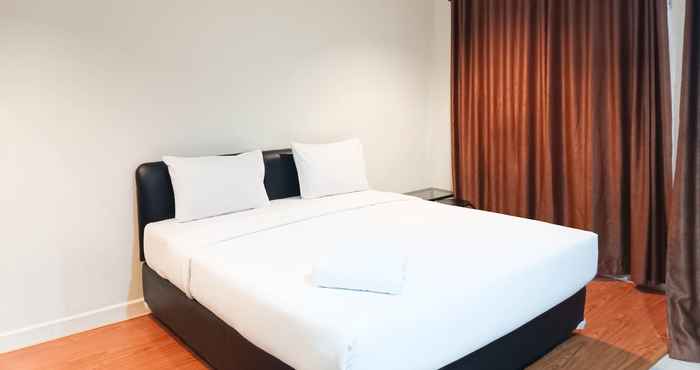 Bedroom Comfortable and Nice Studio at Vida View Makassar By Travelio