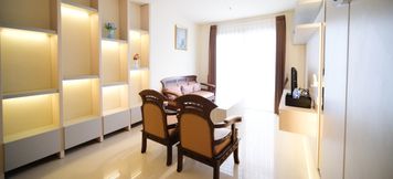 Lobi 3 Comfy and Best Location 1BR at Praxis Apartment By Travelio