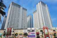 Bangunan Modern Look Studio at M-Town Residence Apartment near SMS Mall By Travelio