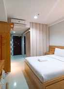 BEDROOM Best Modern Studio Apartment at Patraland Amarta By Travelio