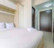 ห้องนอน 3 Fully Furnished with Cozy Design Studio Apartment at Transpark Cibubur By Travelio