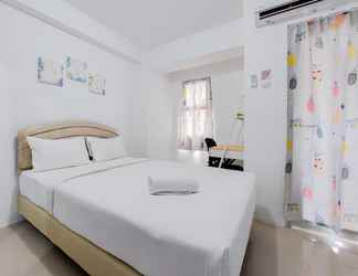 Bedroom 2 Nice and Fancy Studio at Urbantown Serpong Apartment By Travelio