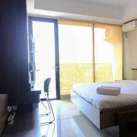 Bedroom 2 Homey Studio Apartment at 6th Floor Beverly Dago By Travelio, Dago Apartments
