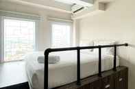 Bedroom Minimalist and Luxury Studio at Patraland Urbano Apartment By Travelio