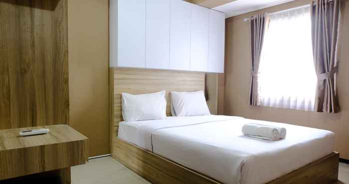 ห้องนอน Best Location 2BR Apartment at Gateway Pasteur By Travelio