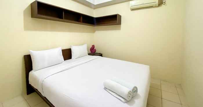 Bedroom Comfort Designed 2BR Apartment at Metropark Condominium Jababeka By Travelio
