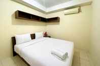 Bedroom Comfort Designed 2BR Apartment at Metropark Condominium Jababeka By Travelio