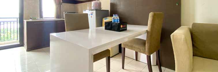 Lobi Comfort Designed 2BR Apartment at Metropark Condominium Jababeka By Travelio