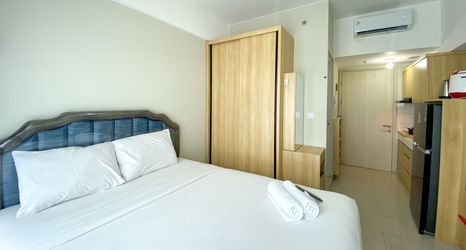 臥室 2 Simply and Fancy Studio Room at Springlake Summarecon Bekasi Apartment By Travelio