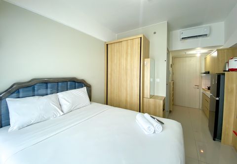 臥室 Simply and Fancy Studio Room at Springlake Summarecon Bekasi Apartment By Travelio