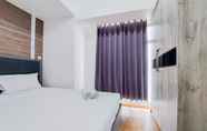 Bilik Tidur 2 Comfortable and Good Deal  3BR Apartment M-Town Residence By Travelio