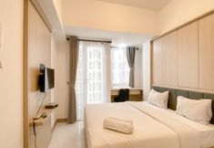 침실 2 Simply Studio Room Apartment at Tokyo Riverside PIK 2 By Travelio