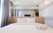 Bilik Tidur 2 Best Location and Clean Studio Apartment at Grand Asia Afrika By Travelio