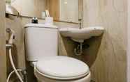 In-room Bathroom 4 Best Location and Clean Studio Apartment at Grand Asia Afrika By Travelio
