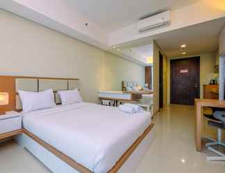 Bedroom 2 Spacious and Cozy Living Studio at 28th Floor Kemang Village Apartment By Travelio