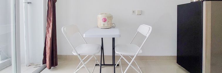 Lobby Enjoy Living and Cozy Studio Room at Serpong Garden Apartment By Travelio