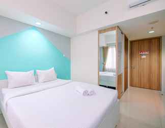 Bedroom 2 Simply Look and Homey Studio Room at Bogor Icon Apartment By Travelio