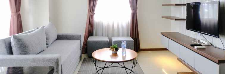 Lobby Spacious 3BR Apartment at Gateway Pasteur By Travelio