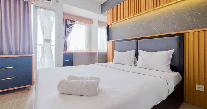 Bilik Tidur Best Homey Studio at Urban Height Residences Apartment By Travelio